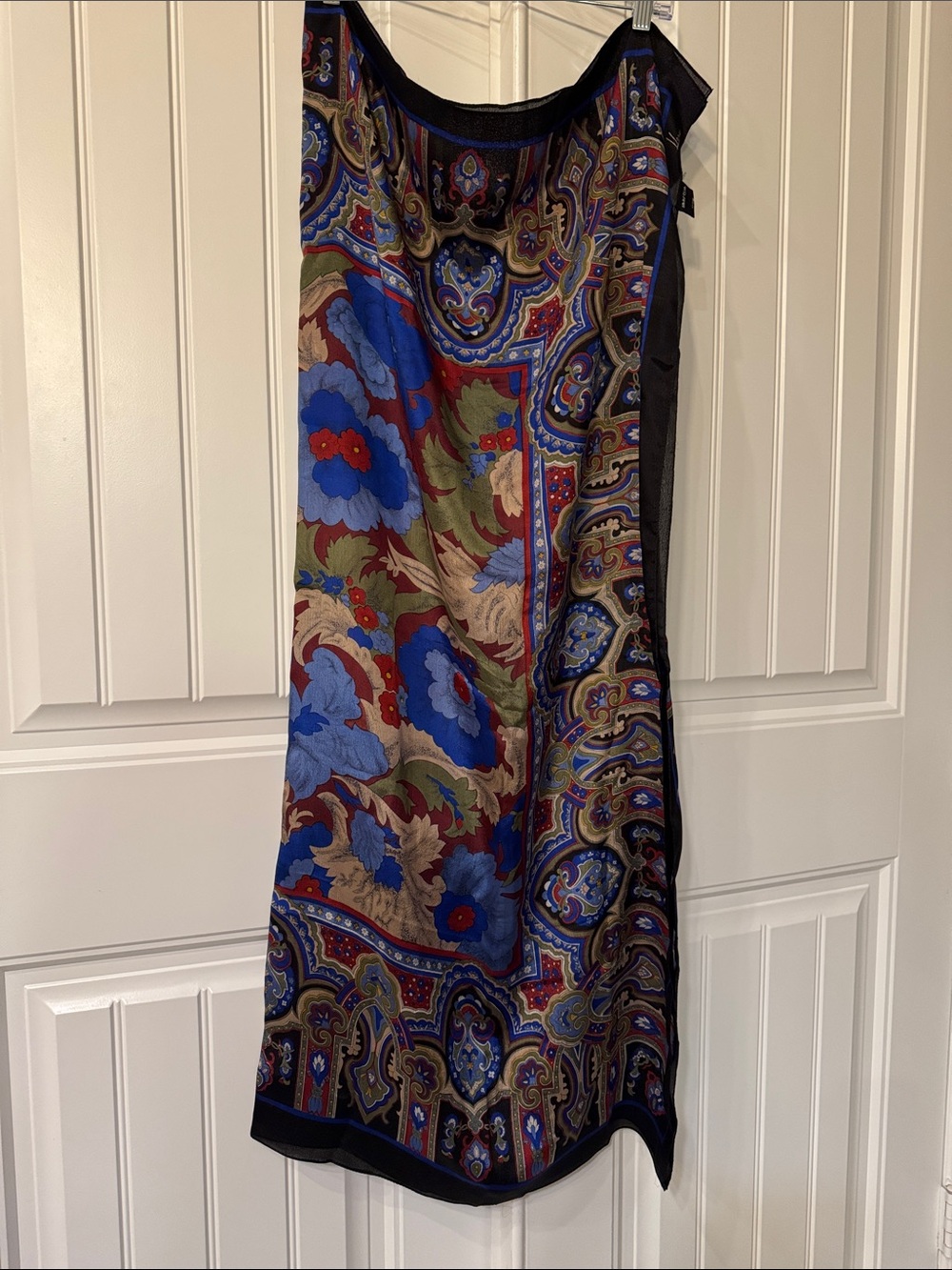 HONEY 100% silk scarf.